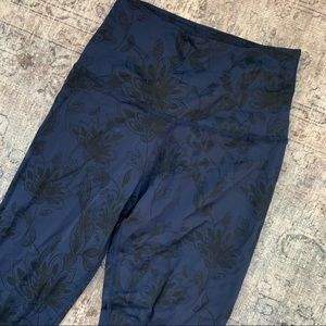 Beyond yoga navy and black leggings